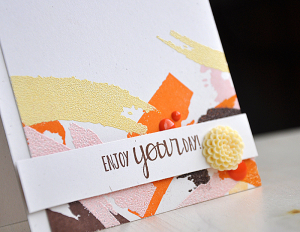 Enjoy Your Day! Card Detail