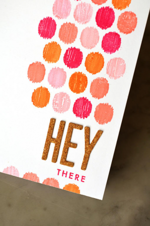 Hey There Circles detail