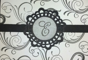 Monogrammed Notecard