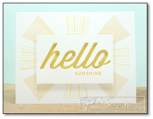 Hello Sunshine