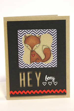 Hey Foxy Card