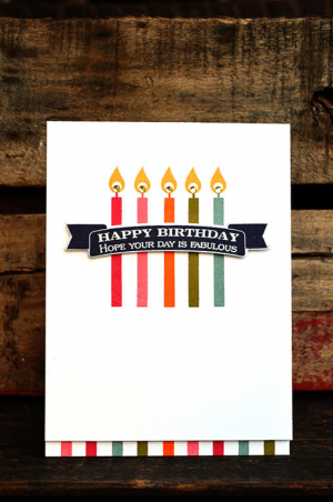 Rainbow Birthday card