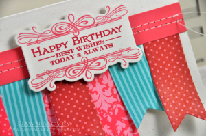 Birthday Banner detail