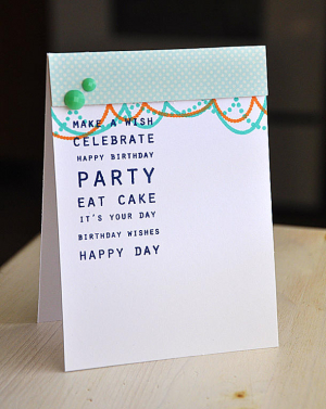 Birthday Party Card/Invitation