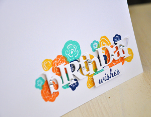 Birthday Wishes Card Detail