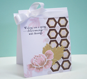 A Spring Blooming With Blessings card