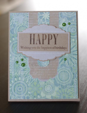 Day 4: Altering Patterned Paper