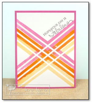 Bright Geometric Watercolor