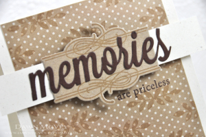 Memories Are Priceless detail