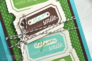 You Make Me Smile detail