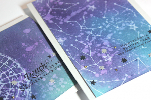 Night Sky Cards - detail