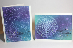 Night Sky Star Cards