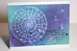 Night Sky Star Card