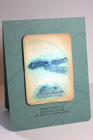 Taurus Birthday Card