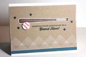 Grand Slam Birthday Card