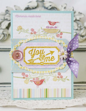 You & Me card