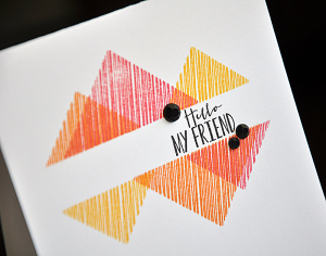 Hello My Friend Card Detail