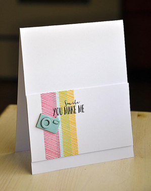 You Make Me Smile Camera Card