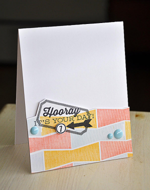 Hooray Birthday Card