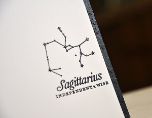 Sagittarius Card Detail