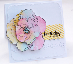 Watercolor Birthday Card 2