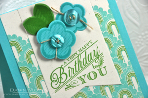 Happy Birthday detail