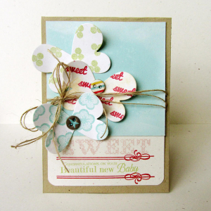Beautiful New Baby card