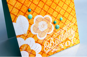 Very Happy Birthday detail