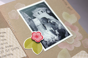 Welcome Baby Ailsa Mini Book - inside pages detail