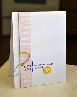 From the Bottom of My Heart Card