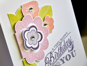 A Very Happy Birthday Card Detail