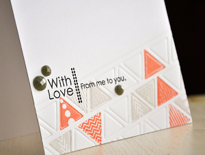 With Love Card Detail