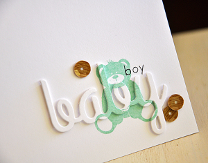 Baby Boy Card Detail