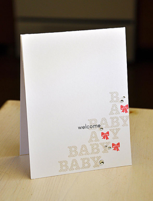 Welcome Baby Card