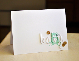 Baby Boy Card