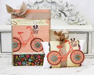 Life is a Beautiful Ride Card and Pillow Box