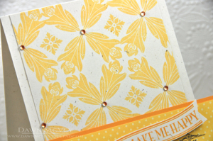 You Make Me Happy detail