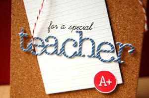 Teacher close