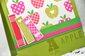 A is for Apple detail