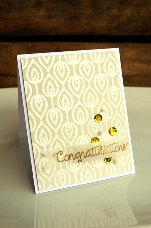 Congratulations card