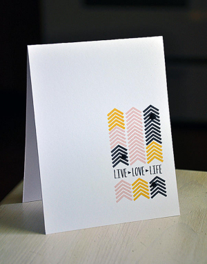 Live Love Life Card
