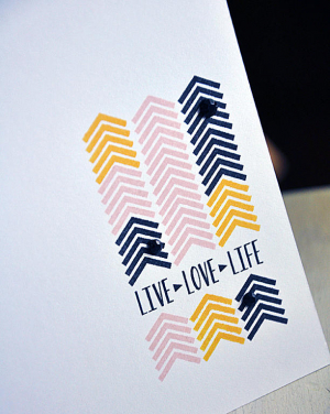 Live Love Life Card Detail