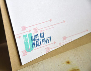 U Make My Heart Happy Card Detail