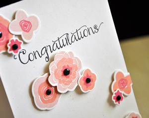 Floral Congratulations Card