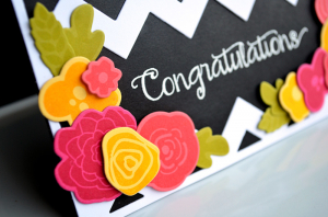 Congratulations blooms