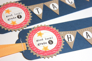 Back to School Bookmarks - detail
