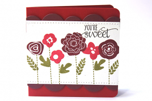 Sweet Flower Garden Card