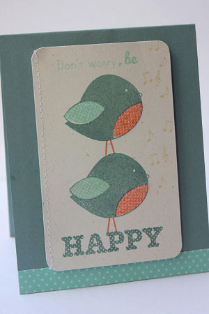 Happy Birds Card