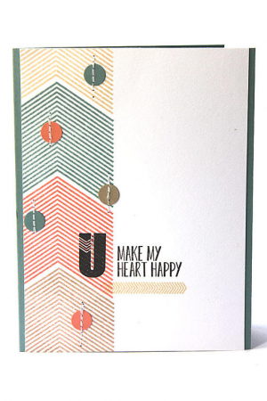 U Make My Heart Happy Card