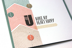 U Make My Heart Happy Card detail